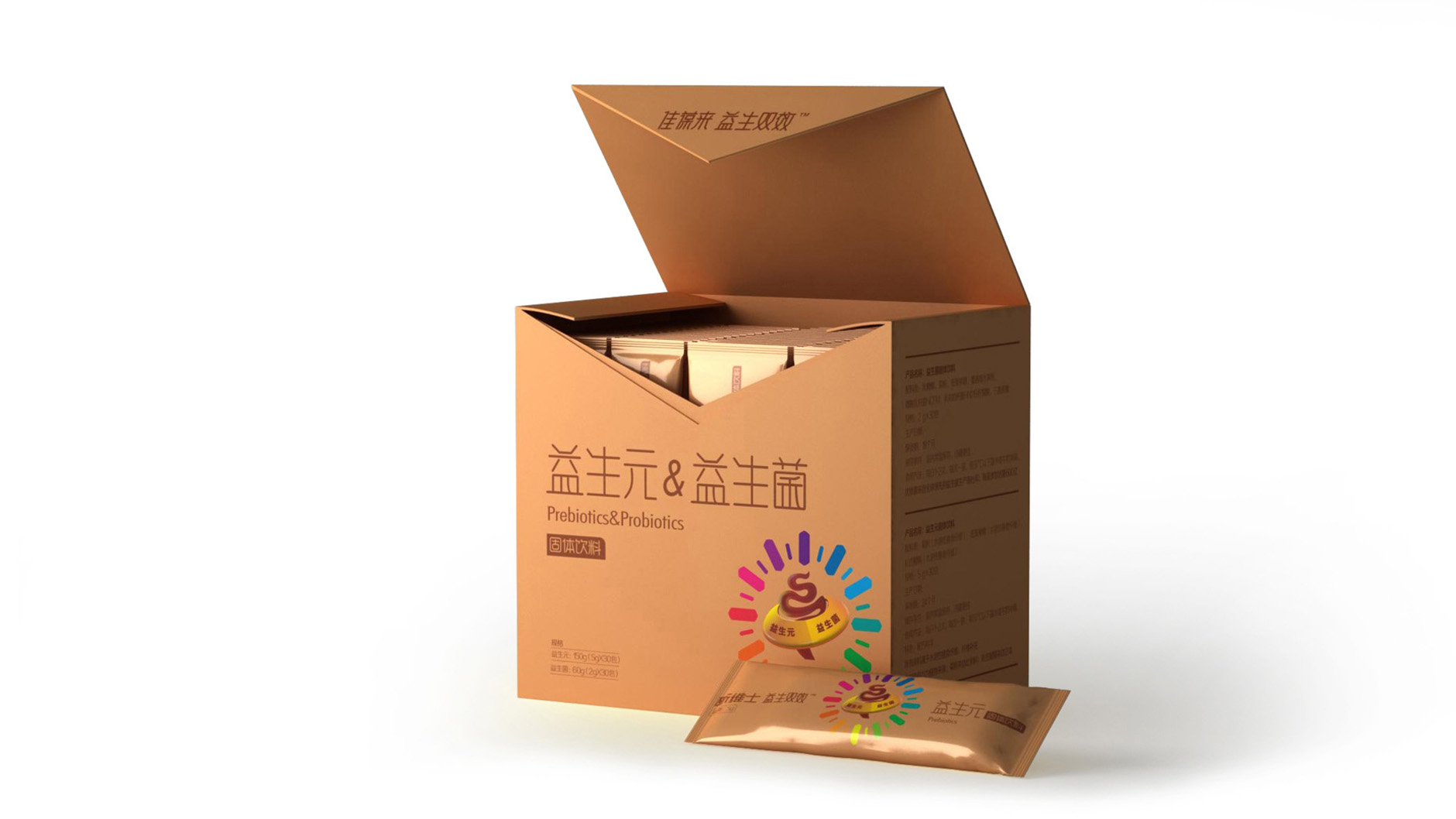 營養(yǎng)品包裝設(shè)計直觀的功能展示可以刺激消費(fèi)者的購買欲